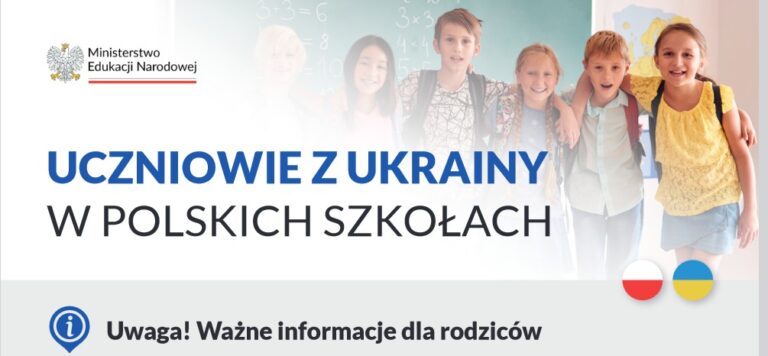 Obowiązek szkolny i obowiązek nauki dla dzieci i młodzieży z Ukrainy w roku szkolnym 2024/2025