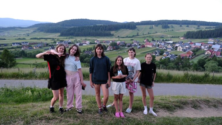Wycieczka szkolna w Pieniny