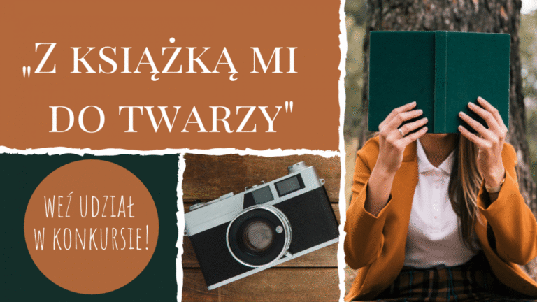 Konkurs biblioteczny „Z książką mi do twarzy”