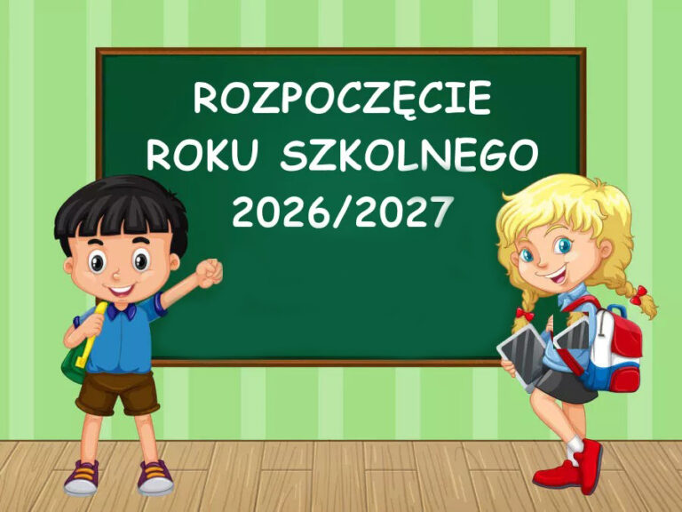 Harmonogram rozpoczęcia roku szkolnego 2026-2027