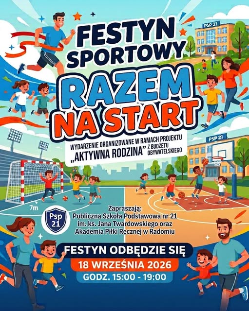 FESTYN SPORTOWY „RAZEM NA START”!